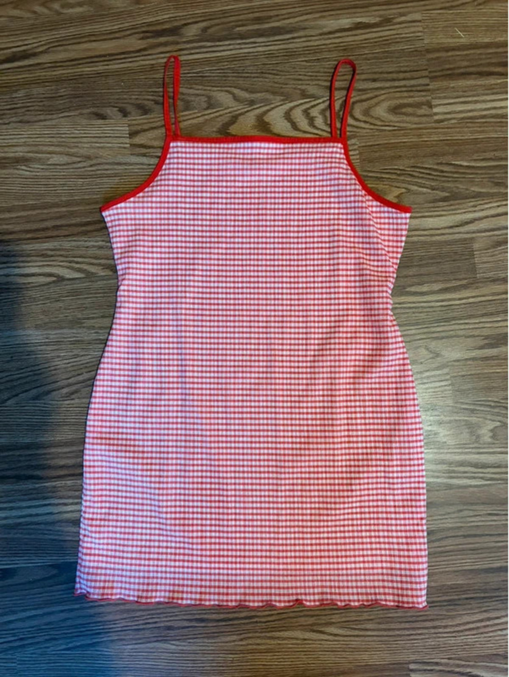 Red Gingham Dress